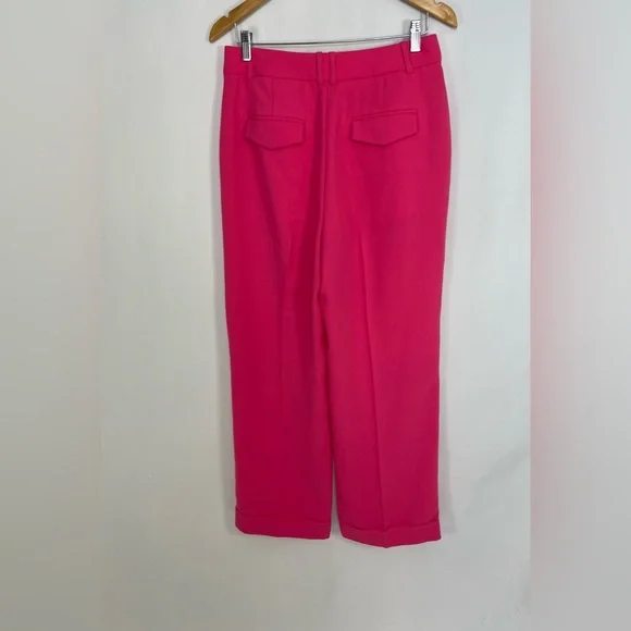 NEW / Wide-leg essential pant in city crepe / B003 - Picture 2 of 3